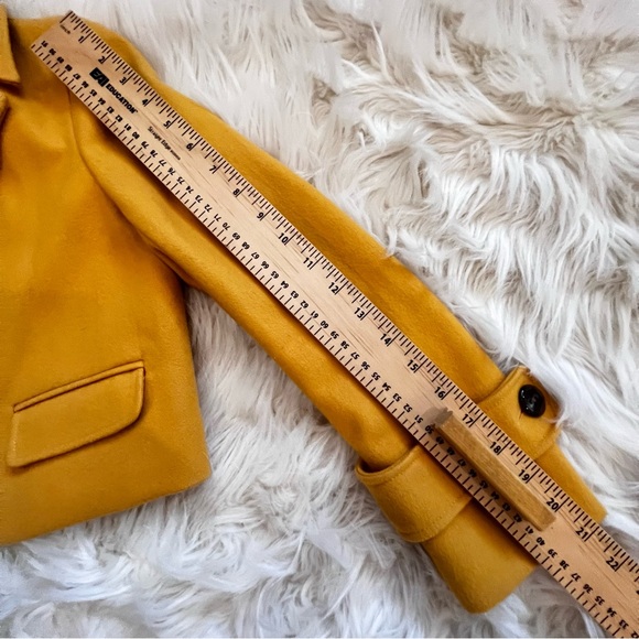 Anthropologie Cropped Wool Peacoat - Picture 14 of 16